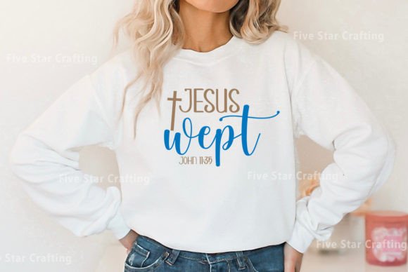 Jesus Wept T-Shirt Designs