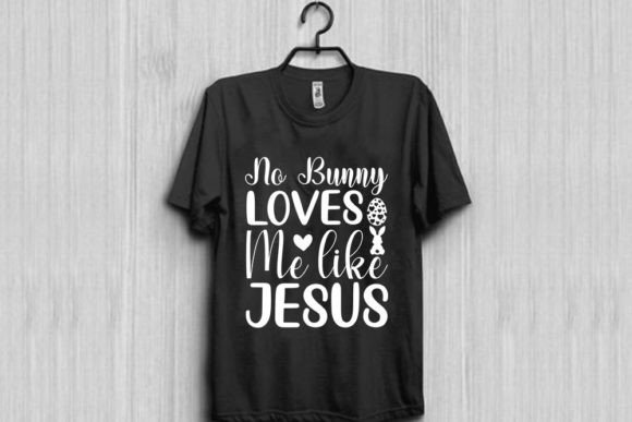 Retro Easter Day SVG, No Bunny Loves Me Like Jesus