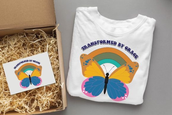 Transformed by Grace Christian Svg T-Shirt Designs