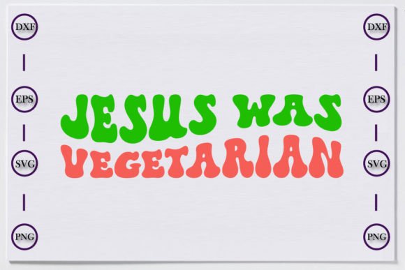 Vegan Unique Retro T-shirt Design, Jesus T-Shirt Designs